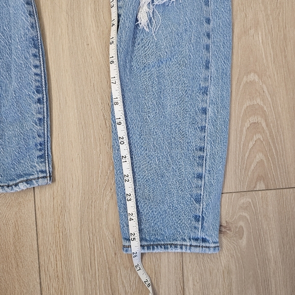 Levi’s Wedgie Icon Fit jeans Jazz Devoted light wash size 25 distressed - Picture 9 of 15